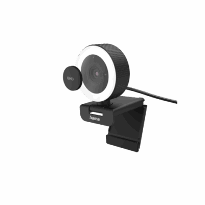 Hama C 800 Pro Webcam With Ring Light