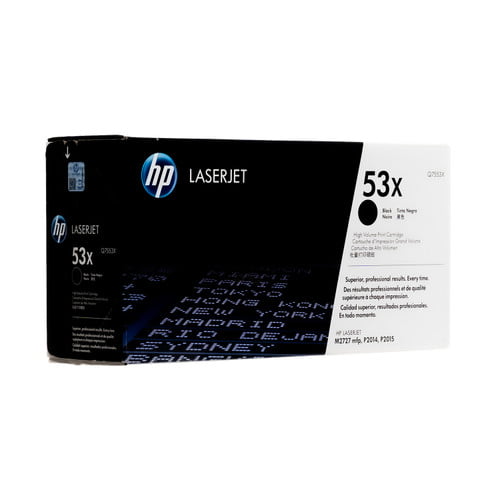 Q7553X | HP 53X | Original HP High-Yield Toner Cartridge – Black