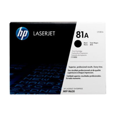 CF281A | HP 81A | Original HP LaserJet Toner Cartridge - Black