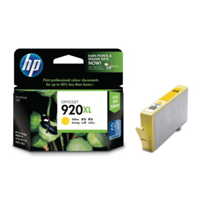 HP 920XL OfficeJet Original Ink Cartridge (Yellow)