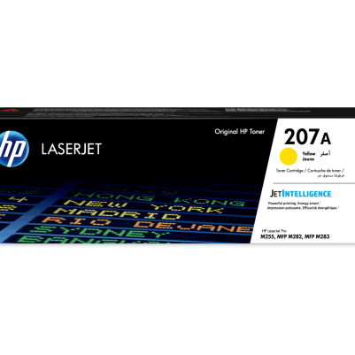 HP 207A Original LaserJet Toner Cartridge – Yellow | W2212A – Genuine