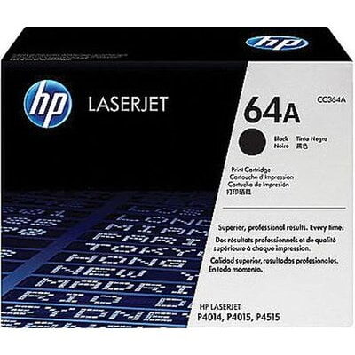 HP CC364AA Black Original LaserJet Toner Cartridge