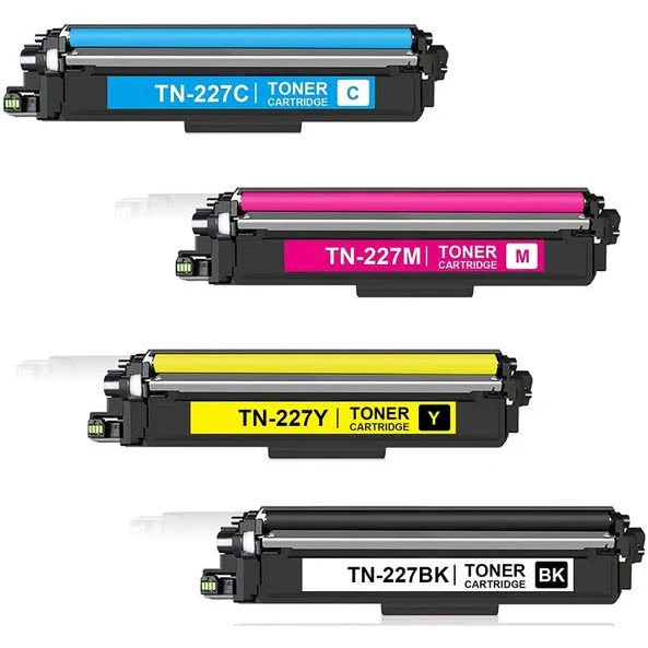 Brother TN277 Black Cyan Magenta Yellow Compatible Toner Cartridge Multipack
