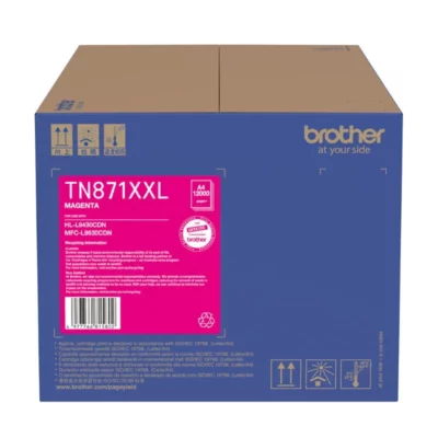 Genuine Brother TN-871XXLM TN-871XXLM High Yield Magenta Toner