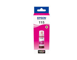 Genuine Epson 115 Ink Bottles Magenta 70ml (6200 pages )