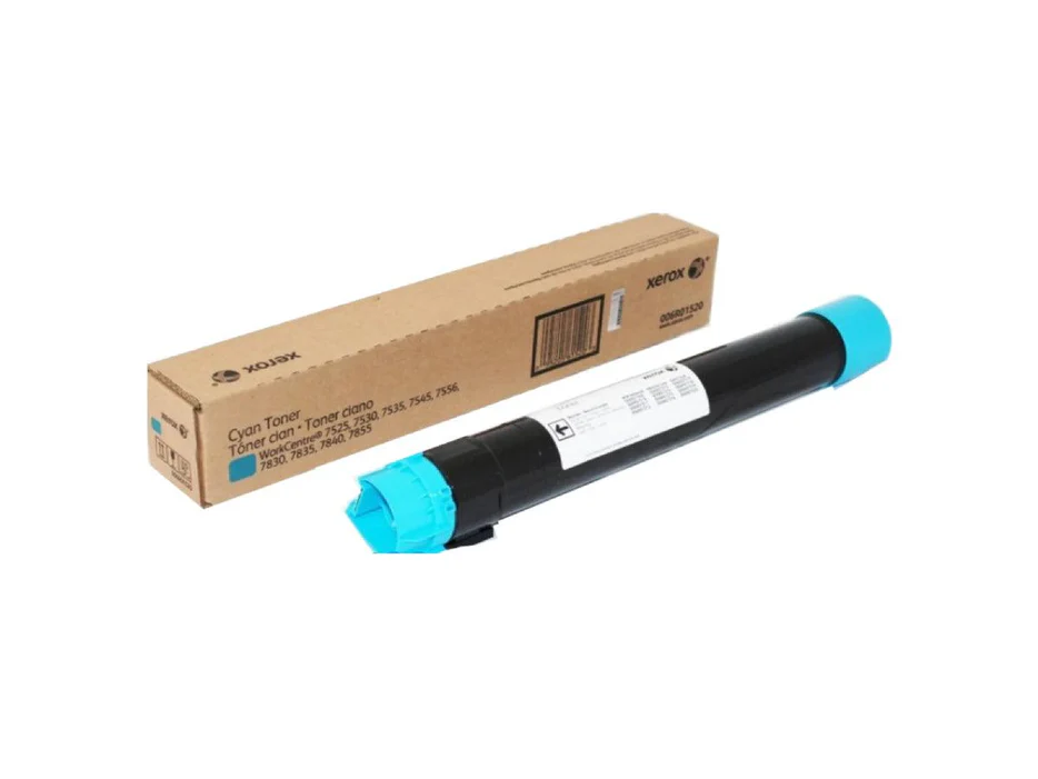 Genuine Xerox 006R01520 Cyan Toner Cartridge (15,000 Pages)