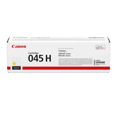 Canon 045H Yellow Original High Yield Toner Cartridge - 045 H